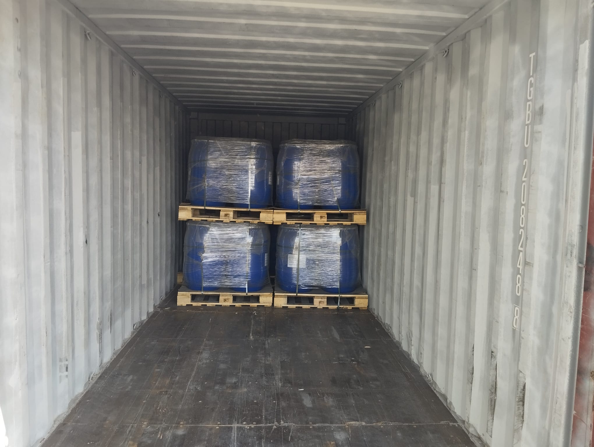 Ferro silicon shipment inside container