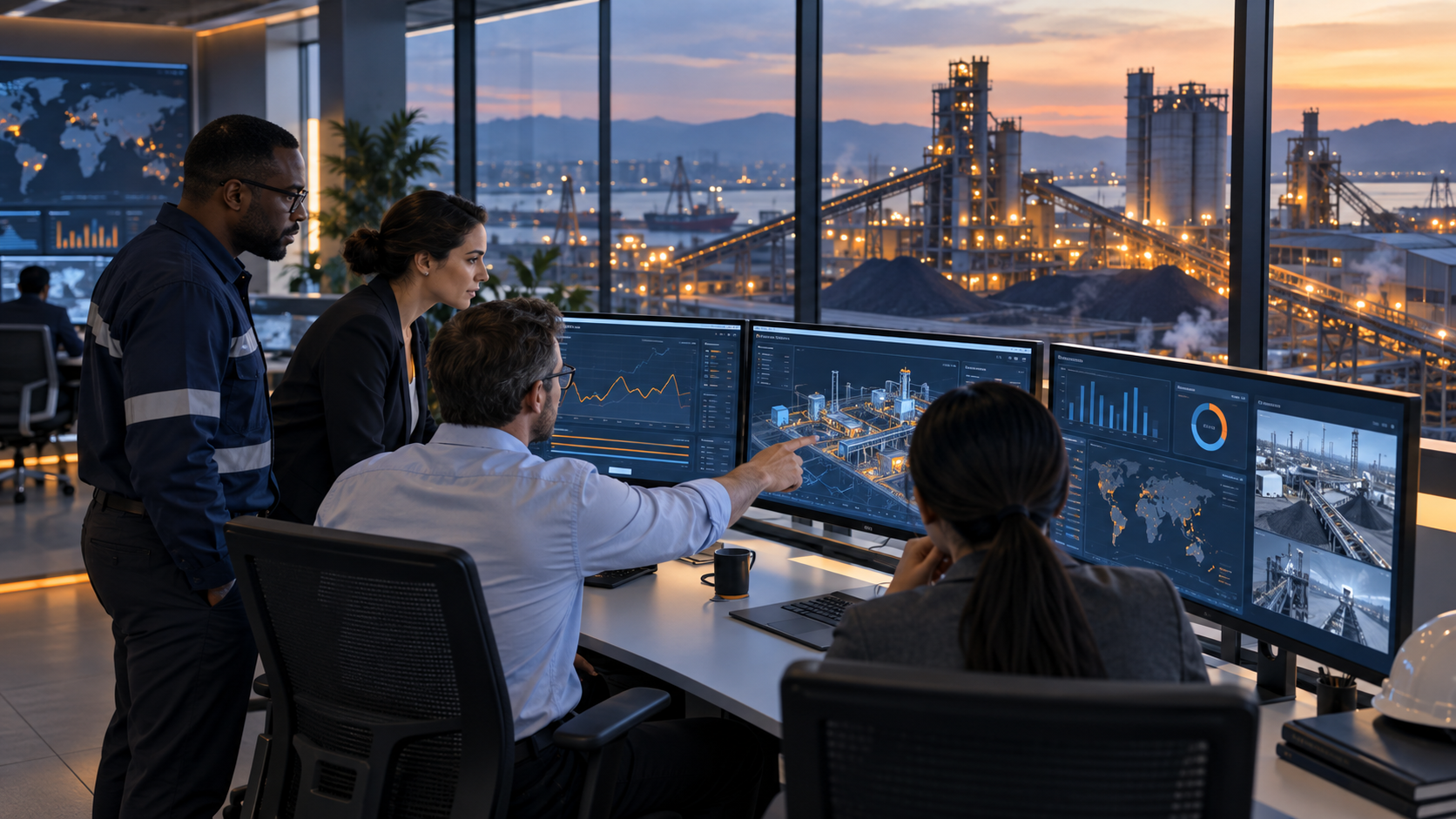 Industrial ERP operations
